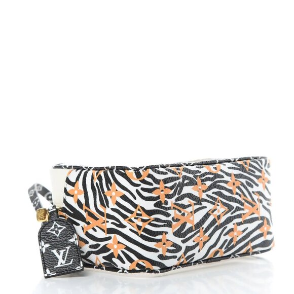 Louis Vuitton Monogram Giant Jungle Beach Pouch Ivory - Picture 4 of 5